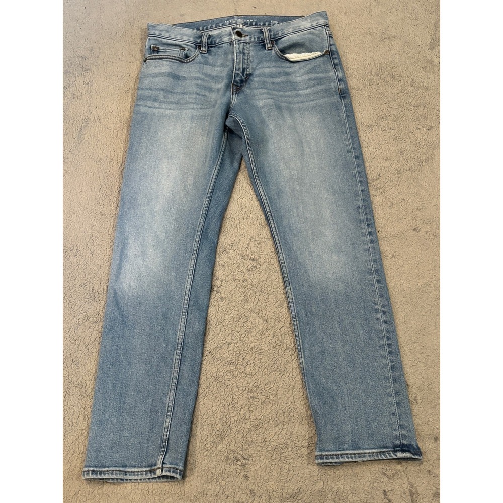 Banana Republic Light Wash Straight-Leg Jeans